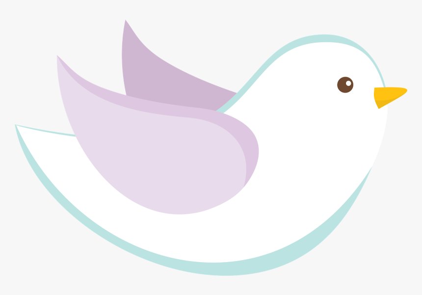 Pombinha Branca Em Png, Transparent Png