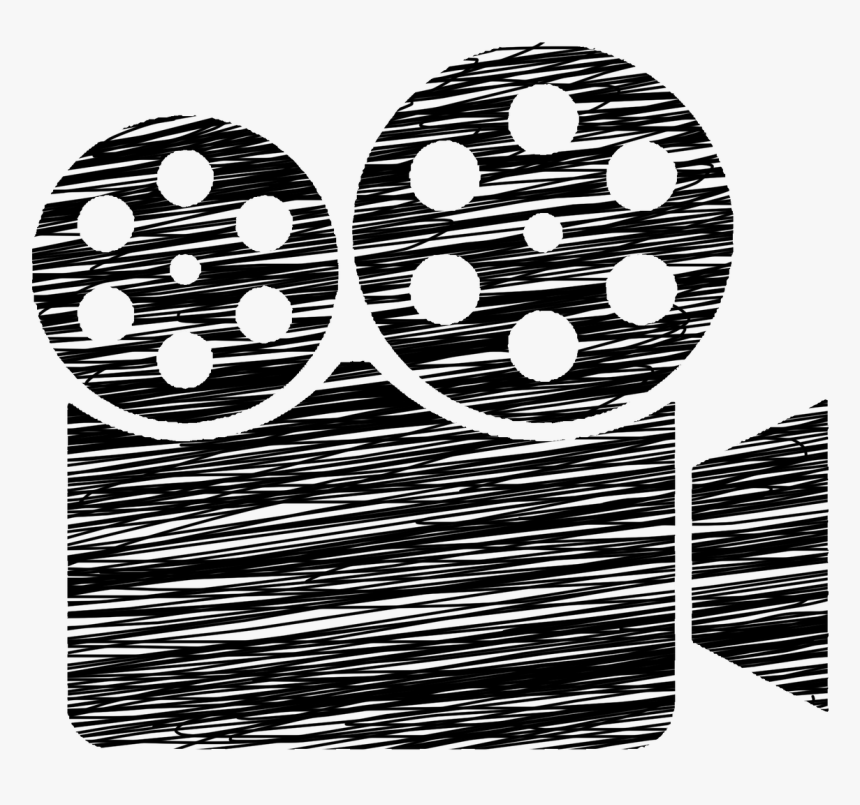 Video Camera Art Png, Transparent Png