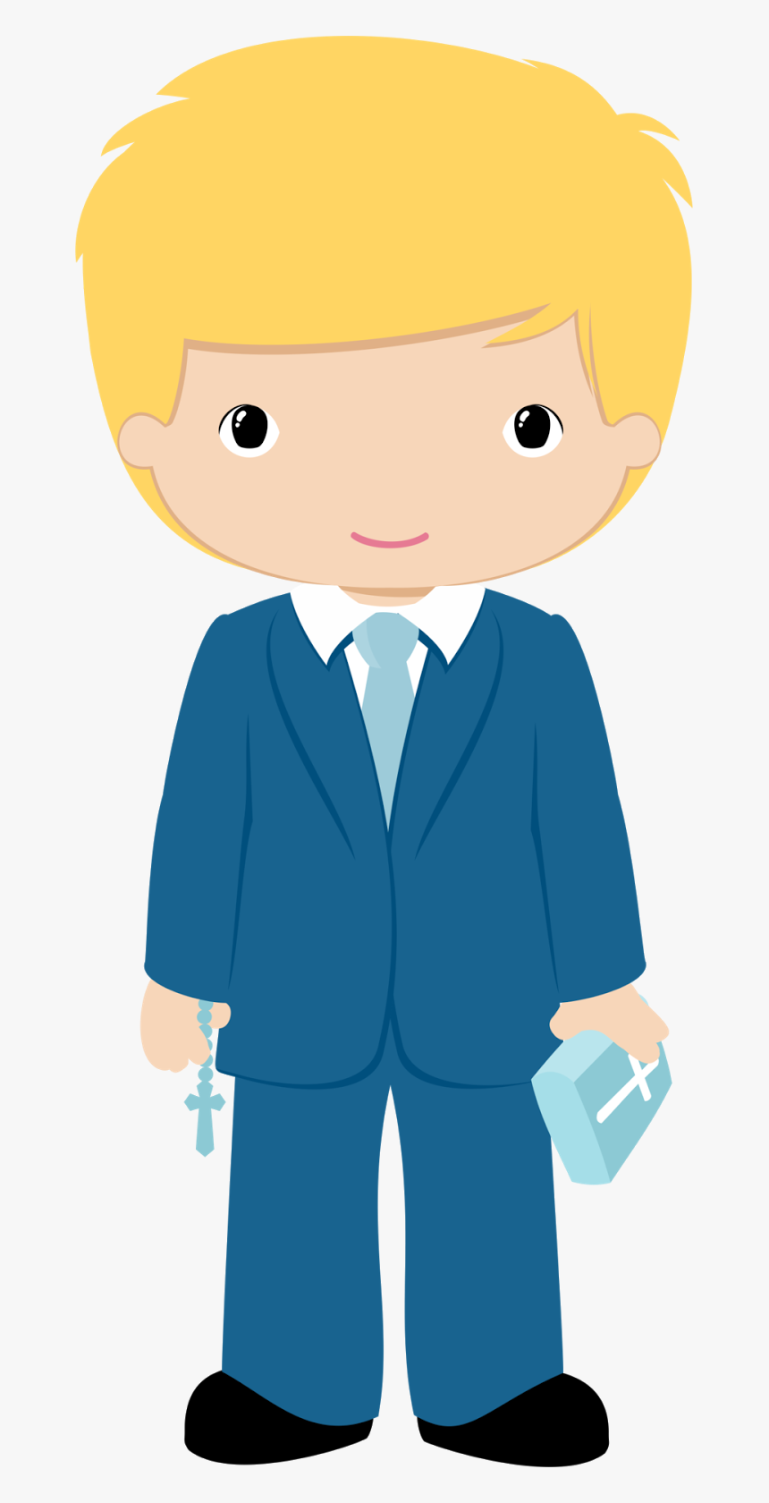 Pin De Cosas Golosas De Teresa En Comunión - First Communion Boy Vector, HD Png Download