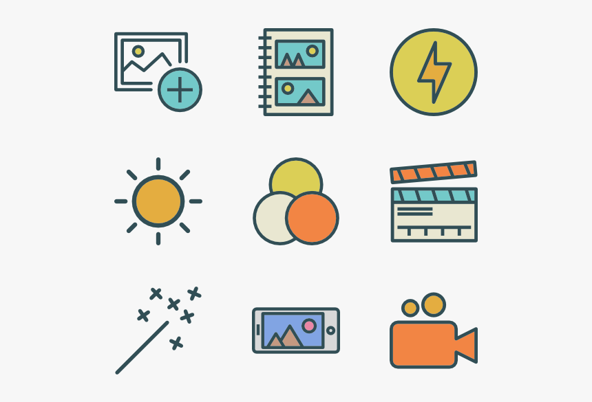 Photo - School Elements Icon Png, Transparent Png