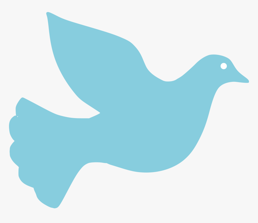 Blue Dove Bclipart Simpl, HD Png Download