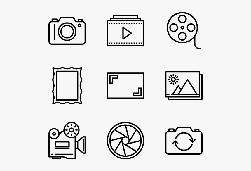 Photo And Video - Car Spare Parts Icon, HD Png Download
