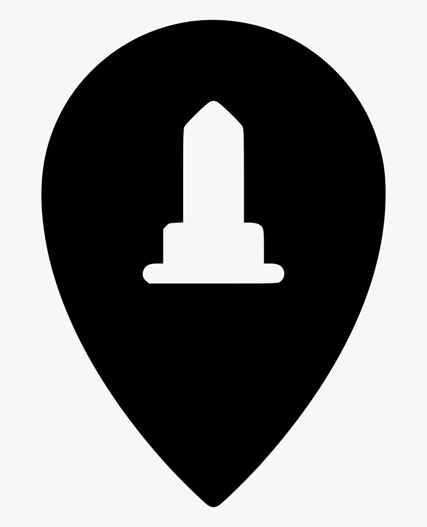 Monument - Location Pin Vector, HD Png Download