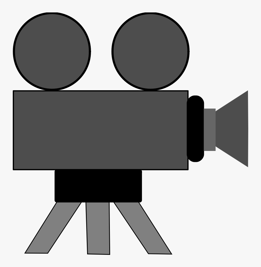 Clipart - Movie Camera - Media Clipart, HD Png Download