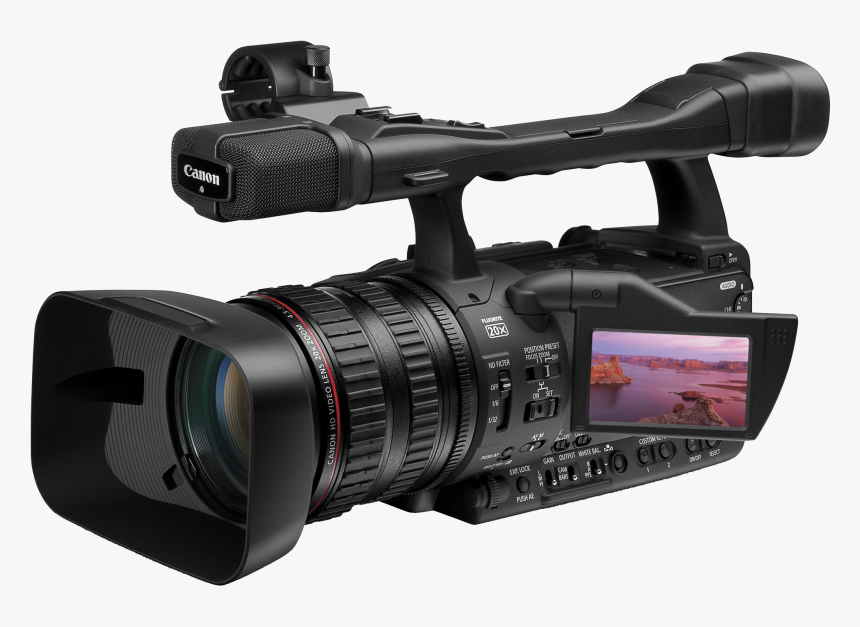 Professional Video Camera Png - Canon Xha1s, Transparent Png