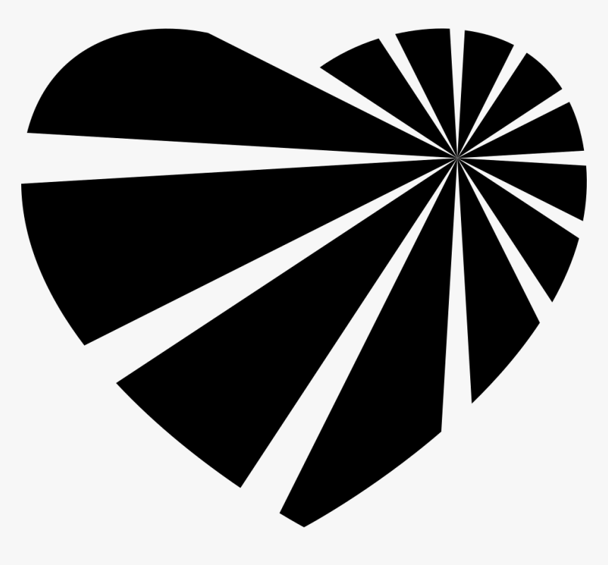 Heart With Light Beam - Icon, HD Png Download