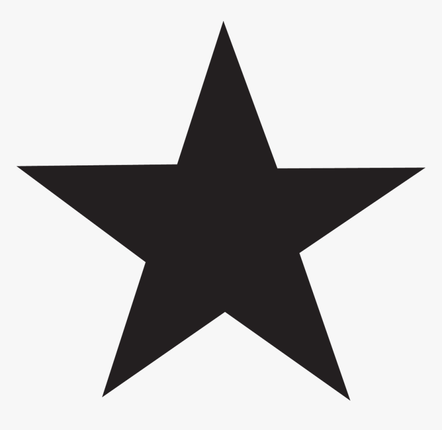 Black Star Png, Transparent Png