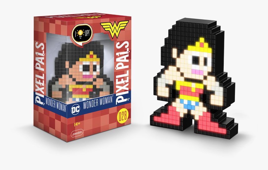 Pixel Pals Wonder Woman, HD Png Download