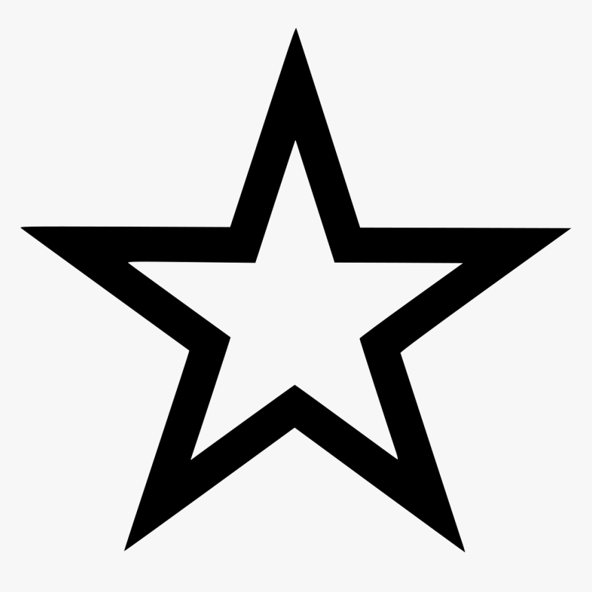 Favourite Star Bookmark Rate Rating Ui - Simple Tattoos Designs Star, HD Png Download