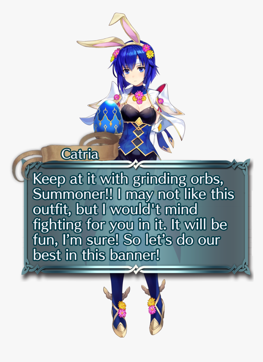Can I Get Anybunny Wishing Me Good Luck On The Spring - Spring Catria Fire Emblem, HD Png Download