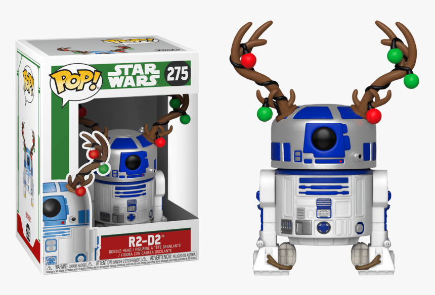 Funko Pop R2d2 Christmas , Transparent Cartoons - Funco Pop Star Wos, HD Png Download