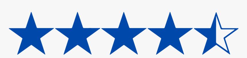 5 Stars Rating Png, Transparent Png
