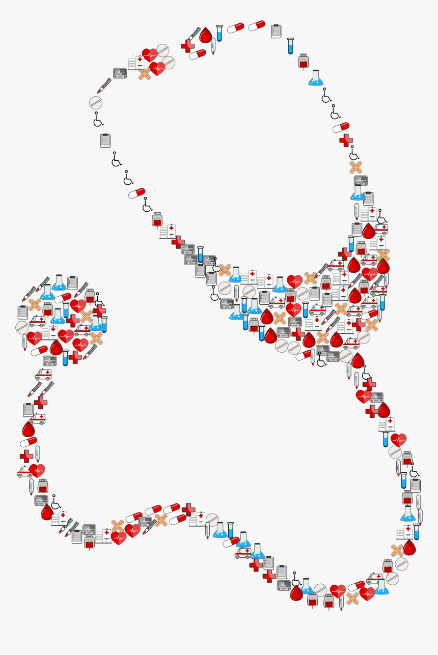 Nursing Clipart Heartbeat Stethoscope - Stethoscope Medical Icon Png, Transparent Png