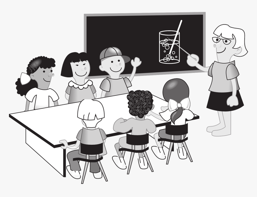 Proportions And Scale Drawings - Class Room Black And White Clipart, HD Png Download
