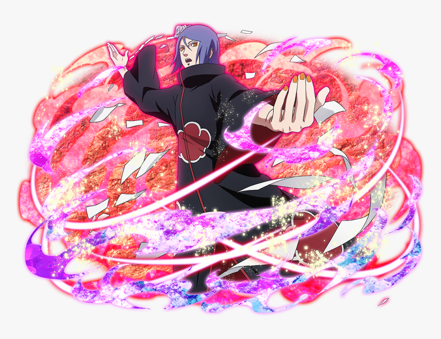 Konan Naruto Blazing, HD Png Download
