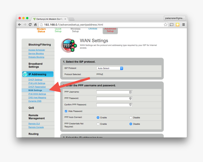 Zyxel C1100z Wan Settings, HD Png Download