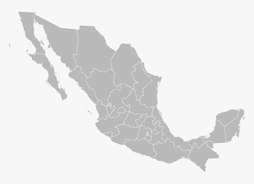 Mexico Map, HD Png Download