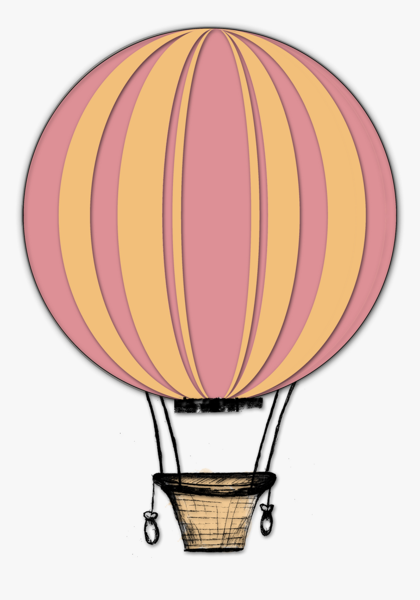 Hot Air Balloon Clipart Png Images - Vintage Hot Air Balloon Clipart, Transparent Png