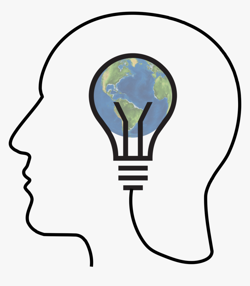 The Worlds Best Invention - Brain Light Bulb Clip Art, HD Png Download