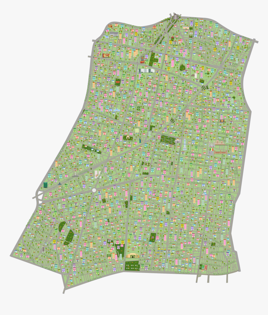 Colonias De La Alcaldia Cuauhtemoc, HD Png Download