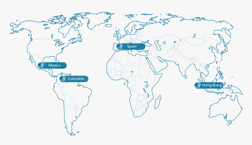 Mapa De Oficinas - Atlas, HD Png Download