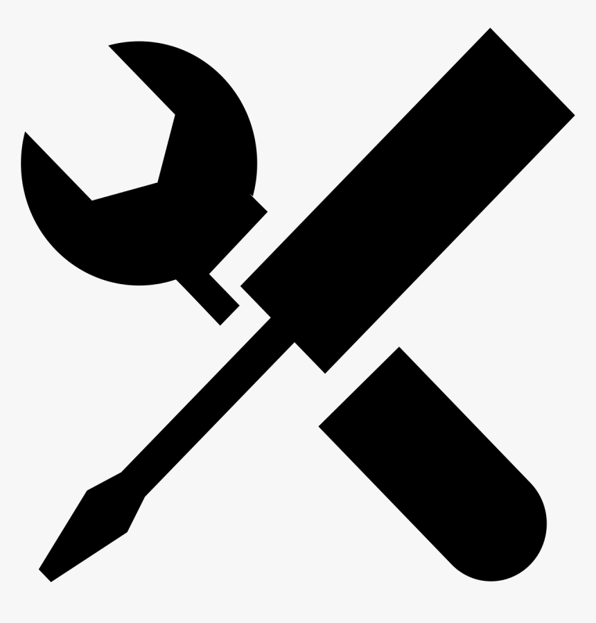 Tool Icon - Maintenance Black And White, HD Png Download