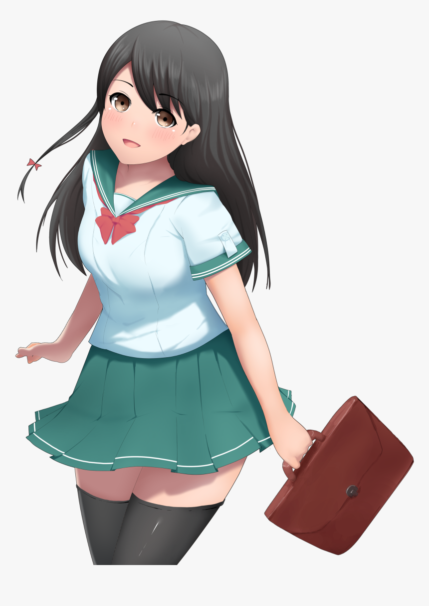Transparent Anime Girls Png, Png Download