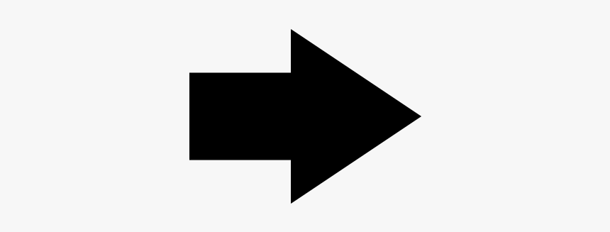 Right Arrow Symbol Png, Transparent Png