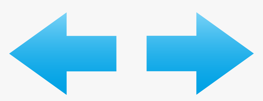 Clip Freeuse Download Arrows Pointing Left And Right - Left Arrow Right Arrow, HD Png Download