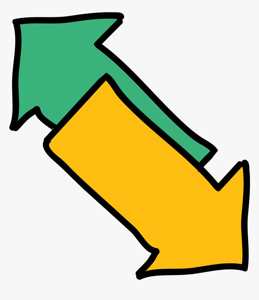 Left And Right Arrows Icon - Mũi Tên 2 Chiều, HD Png Download