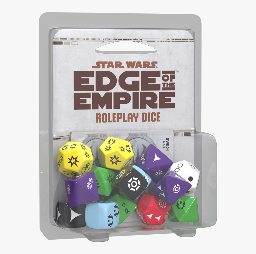 Star Wars Tabletop Rpg Dice - Fantasy Flight Games Star Wars Dice, HD Png Download