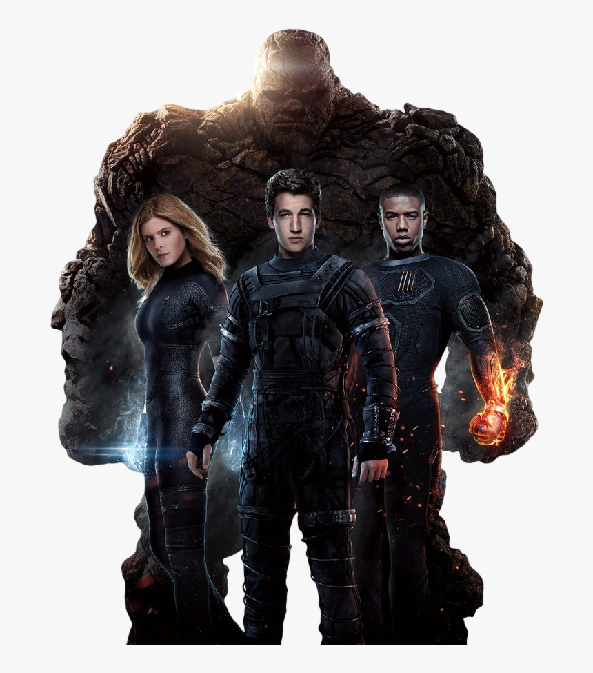 Fantastic Four 2015 Png, Transparent Png