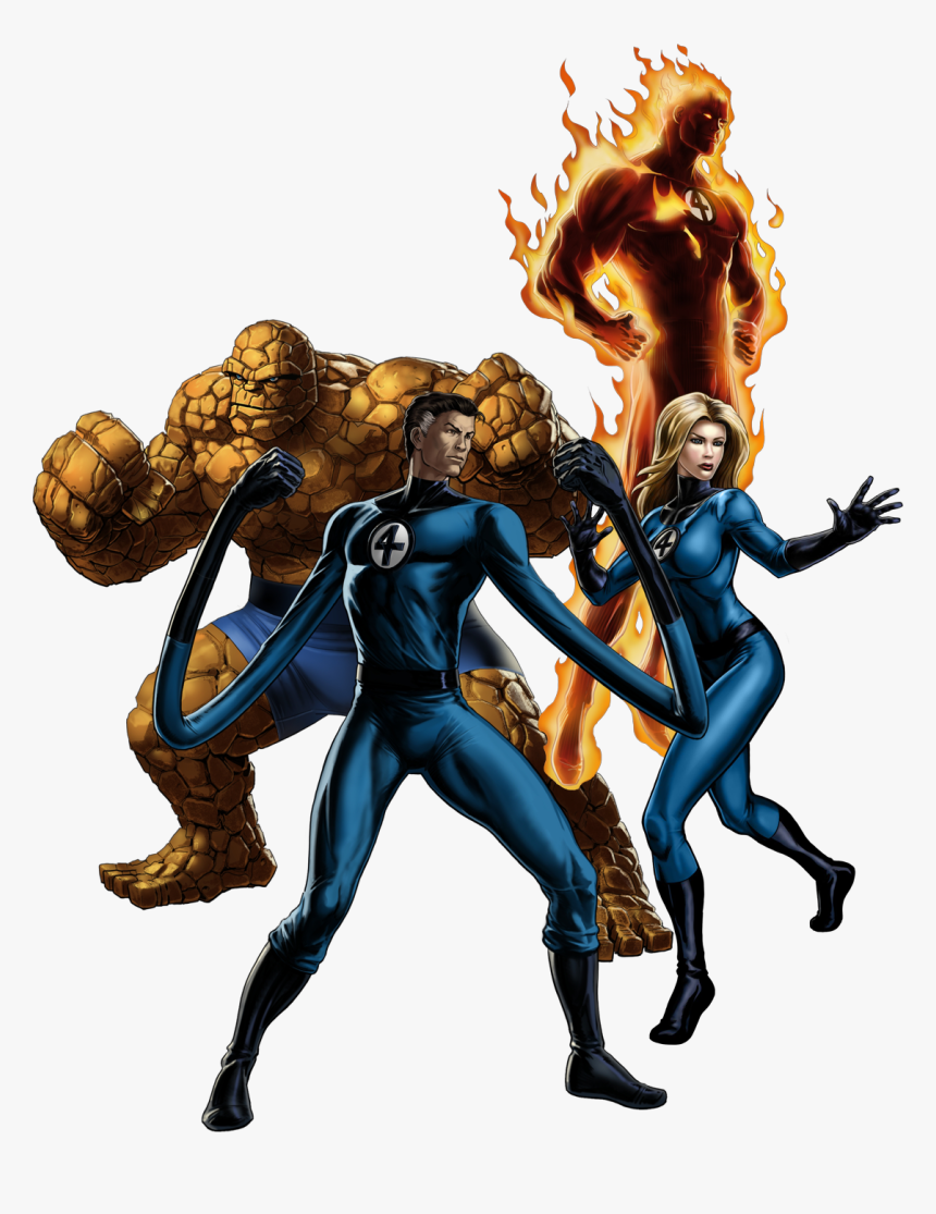 The Death Battle Fanon Wiki - Fantastic Four Comic Transparent, HD Png Download