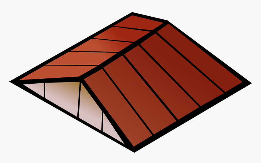 Techo, Rojo, Casa - Roof Of The House Clipart, HD Png Download