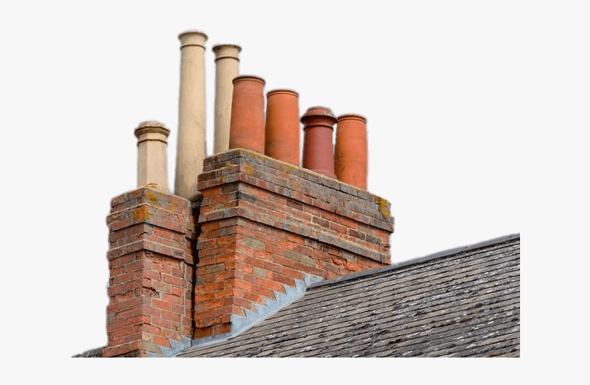 Chimeneas En Un Techo - Chimney, HD Png Download