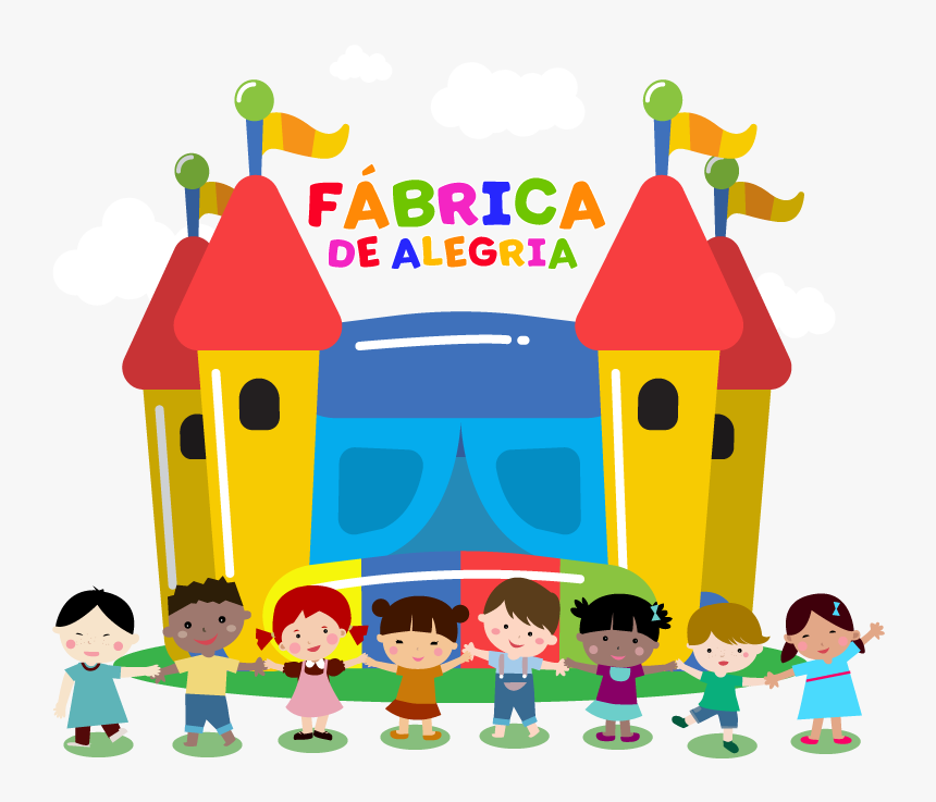 Clip Art F Brica Alegria Loca - Chateau Gonflable Png, Transparent Png