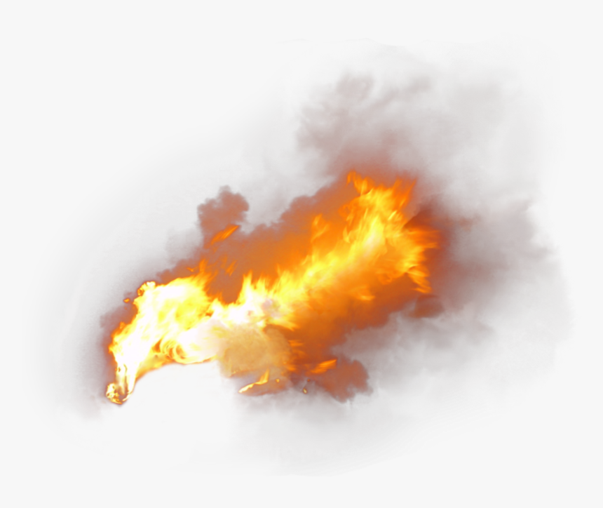 Fire Flames Png - Fire And Smoke Png, Transparent Png