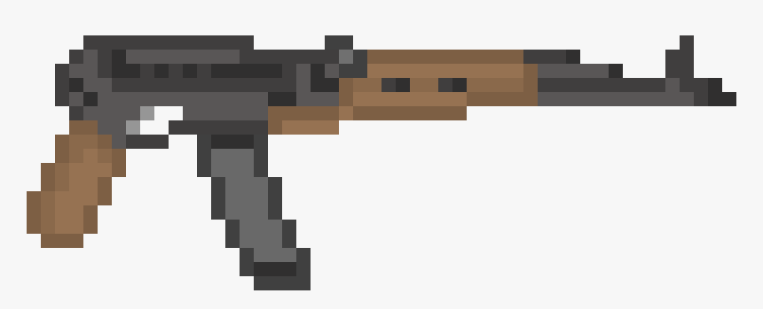 Ak 74 Pixel Art Png, Transparent Png