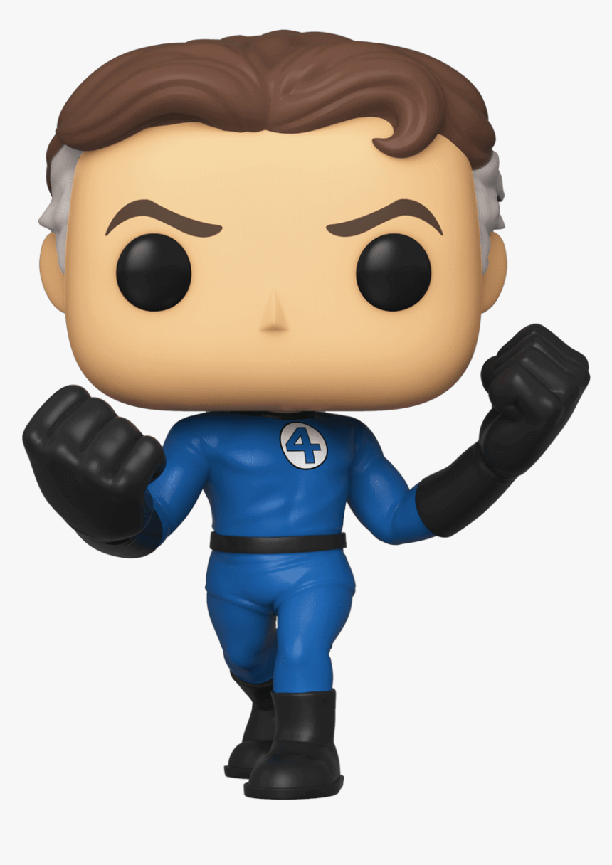 Marvel Fantastic Four Mister Fantastic Pop Vinyl Figure - Mister Fantastic, HD Png Download