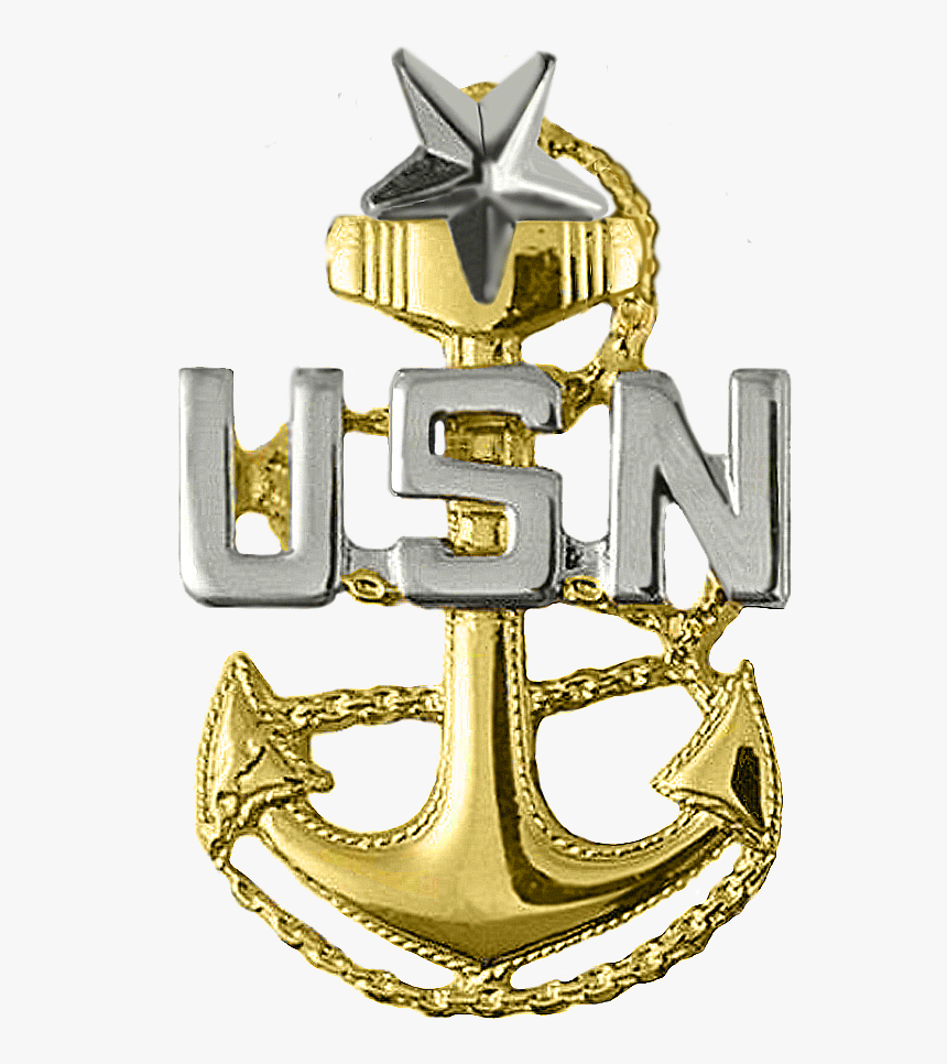 Scpo Collar - Navy Master Chief Anchor, HD Png Download