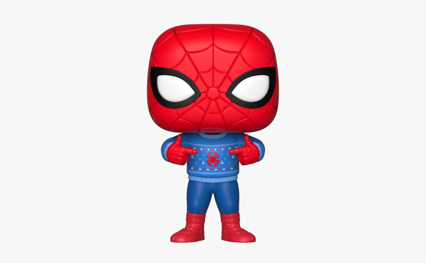 Spiderman Christmas Sweater Pop, HD Png Download