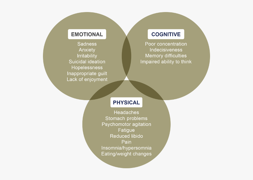 Depression Symptoms, HD Png Download