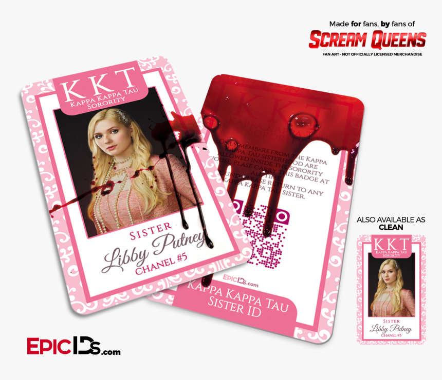 Kappa Kappa Tau Scream Queens - Scream Queens Sonya Herfmann, HD Png Download