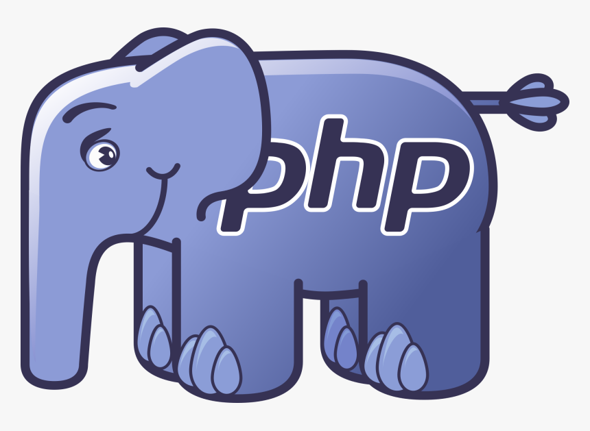 Php Elephant Logo Svg, HD Png Download