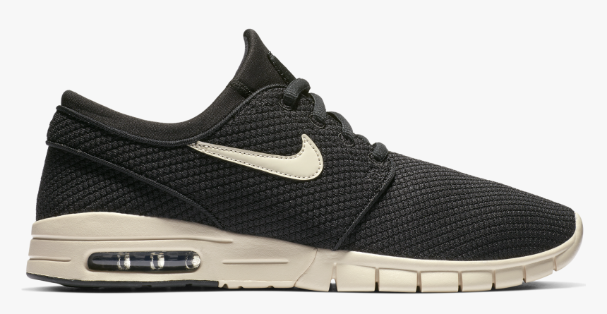 Black Nike Sb Stefan Janoski Max, HD Png Download