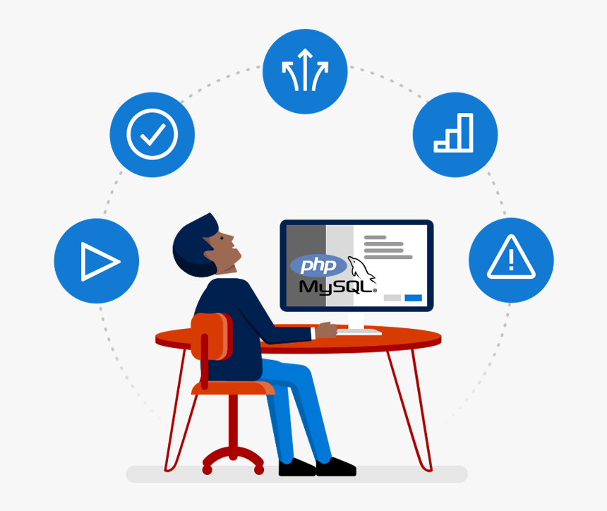 Php Mysql Icon - Online Complaint Registration Logo, HD Png Download