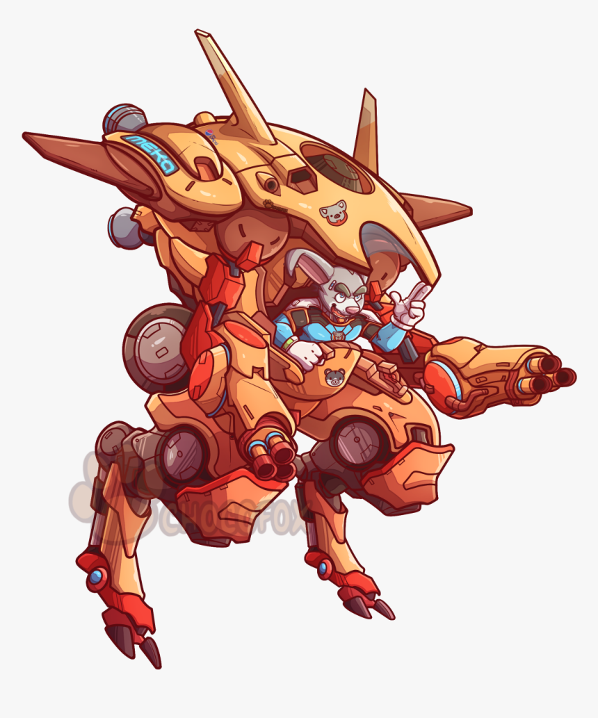 Overwatch Bunny - Illustration, HD Png Download