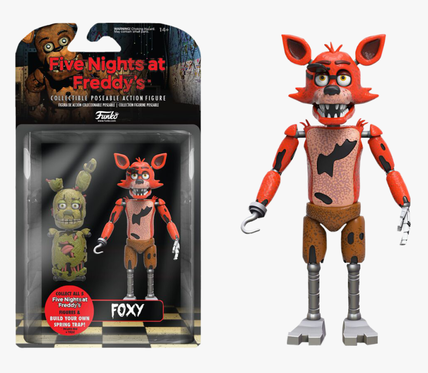 Funko Foxy Collectible Action Figure - Fnaf Foxy Action Figure, HD Png Download