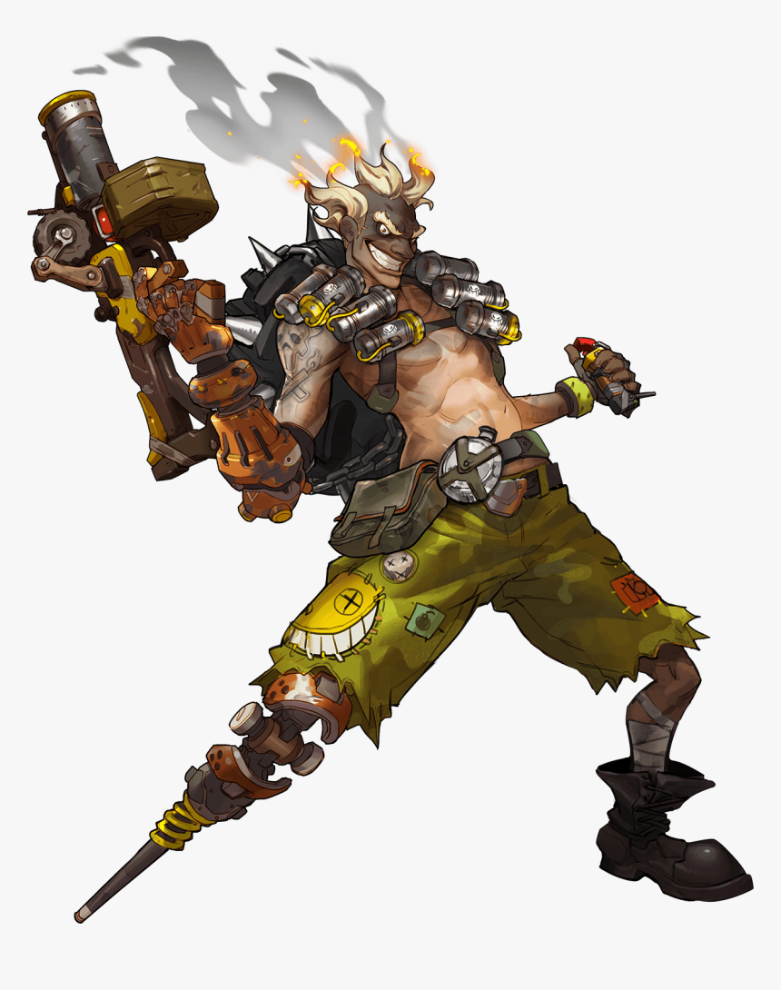 Overwatch Junkrat Concept Art, HD Png Download