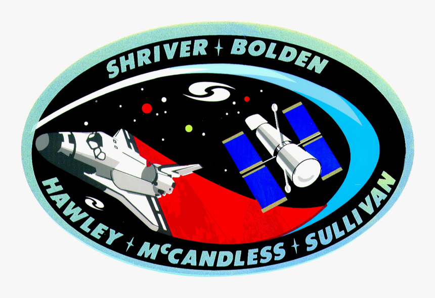 Sts 31 Patch - Astronaute, HD Png Download